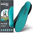 Formthotics ランニング スポーツインソール 熱成形 衝撃吸収 足底筋膜炎 偏平足 Run Dual L Teal/Charcoal