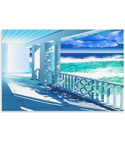 Amazon.co.jp: 鈴木英人◇【コートダジュールの小高い丘】◇アート