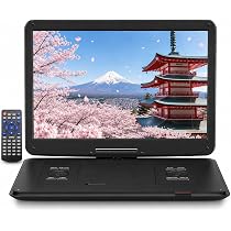Amazon.co.jp: 【新機種·15.6インチHD大画面】Surfola ポータブルDVD