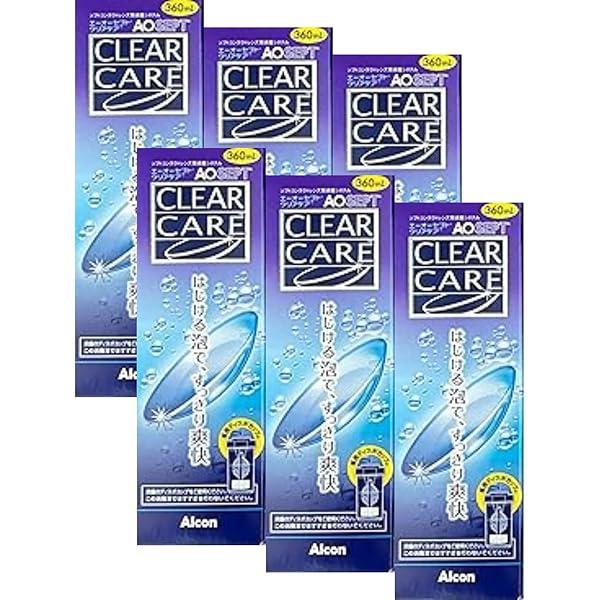 Amazon | 【12本セット】アルコン クリアケア 大容量480ml 医薬
