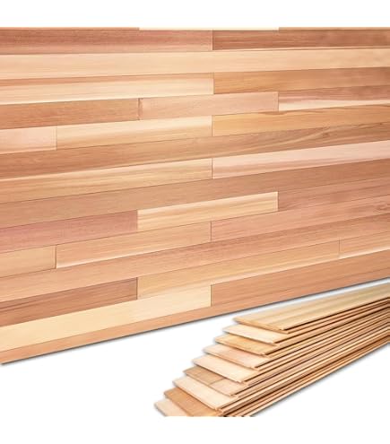 Amazon | FK 桧無節材 450×11×87mm 10入 | 板材