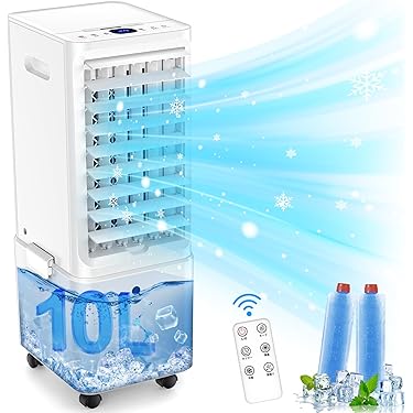 ❤️万能❤️冷風機 加湿器 節電 冷房対策 アロマ 冷風扇 Amazon | 冷風機 冷風扇 卓上冷風機 小型 水冷エアコン USB給電