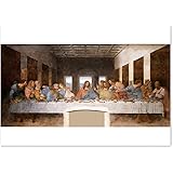 ポスター レオナルド・ダ・ヴィンチ 『最後の晩餐』 A2【日本製】 [インテリア 壁紙用] 絵画 アート 壁紙ポスター