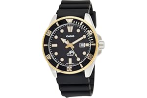 Casio MDV106 Series | Unisex Analog Watch | 200M WR | Stainless Steel Case | Resin Band | 2 Hand Analog (HR, Min, SEC) | Date Display | Screw Down Crown/Screw Down Caseback | 3 Year Battery