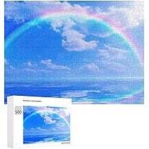 Amazon.co.jp: 虹のポスター白雲太陽の光 青空日の出