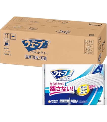 Amazon | （まとめ買い） 花王 クイックルワイパー ドライシート40枚入