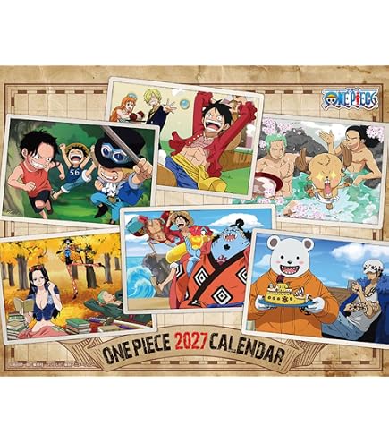 Amazon.co.jp: 東映アニメーション 2025 ONE PIECE 卓上カレンダー CL