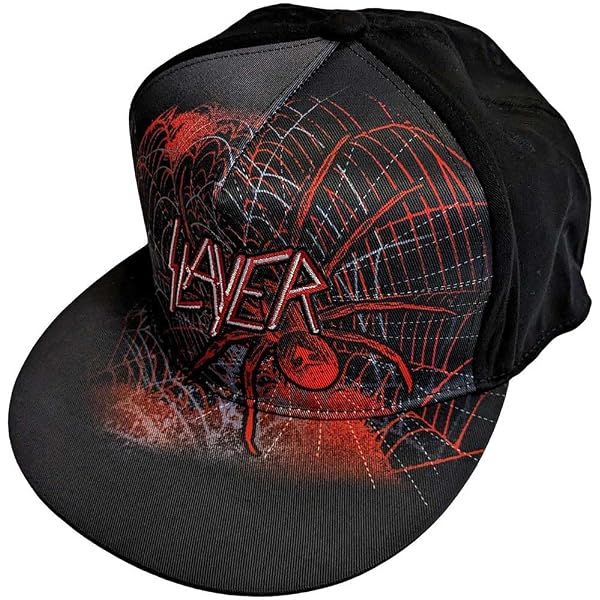 Amazon | Slayerメンズロゴ(ソニックシルバー)ベースボールキャップ