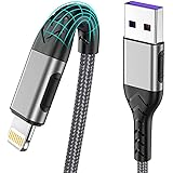 Durcord iPhone Charger, [MFi Certified] 3Pack 10FT USB A Cable for Long Lightning Charger Cable, Fast iPhone Charging Cord fo