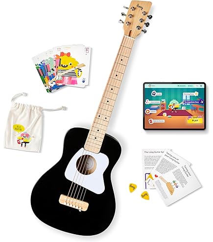 Loog ミニアコースティックギター 清掃・弦交換済み 子ども用ギター ルーグ Amazon.co.jp: Loog ルーグ Loog mini アコースティック・ギター