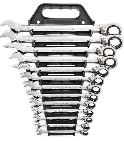STANLEY Proto Ringmaulschlüssel 15/16 Zoll – 12-kant, Schwarz, Für Feste & Beschädigte Schrauben