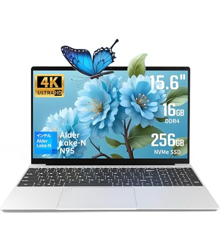 Amazon.co.jp: 15.6インチ 4K液晶（3840x2160）インテルN95 ノート