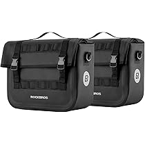 ROCKBROS(ロックブロス) パニアバッグ ブラック 20L 2個セット ROCKBROS パニアバッグ 2個セット 自転車 サイド リア キャリア
