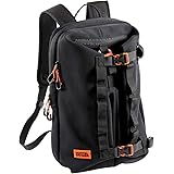 ドッペルギャンガー(DOPPELGANGER) モトバックパック メットイン 【バイク用クロロプレン素材バックパック】 容量28L ヘルメット収納可能 コンプレッションバックル付属 DBT608-BK ブラック