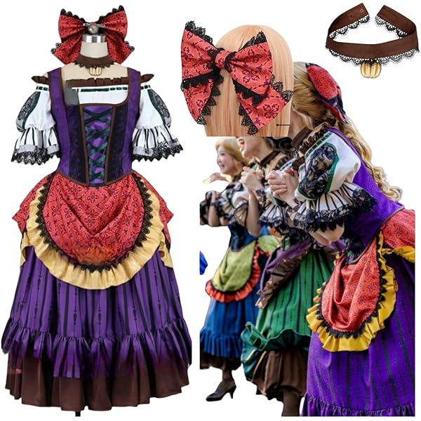 Amazon.co.jp: [LJ cosplay] 大人 紫 フレンジー 衣装 ファシリエ