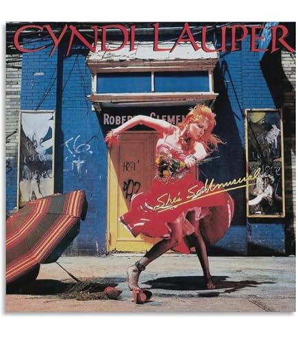 ☆Cyndi Lauper☆超特大駅貼りサイズB0ポスター☆1986年☆当時物☆ Amazon.co.jp: Cyndi Lauper シンディ・ローパー 歌手写真 レトロ