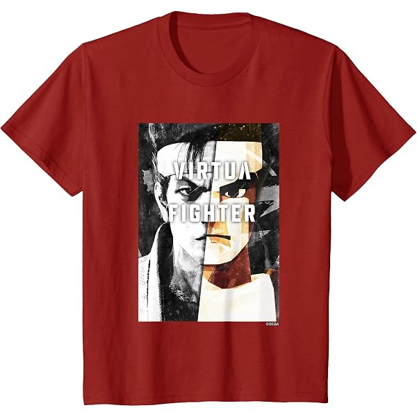 Amazon | バーチャファイター 結城晶（シルエットデザイン） Tシャツ
