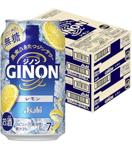 3) アサヒGINON ジノン 無糖 レモン 1.8Lペット×6本入り 40％ 11) アサヒGINON ジノン 無糖 レモン 1.8Lペット×6本入り 40％