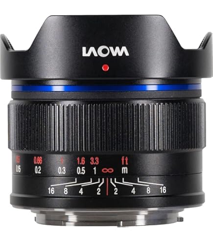 Amazon.co.jp: LA0WA 6mm f/2 Zero-D MFT 超広角レンズ 121.9度