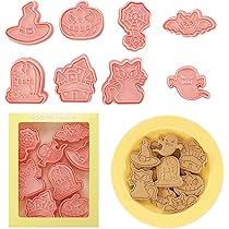 Amazon | ハロウィン クッキー型抜き 8個セット ハロウィン クッキーの