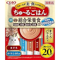 [6個セット]ちゅ~るごはん まぐろ・ささみバラエティ 360本 Amazon.co.jp: チャオ (CIAO) ちゅ~るごはん まぐろ・ささみ