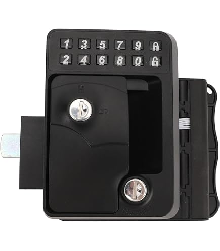 Amazon.co.jp: Duangu RVドアロック,RVドアロックキーレスエントリー
