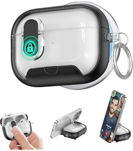 Amazon | Airpod 3rd用ケース Airtagsホルダー付き Airtags用フロント