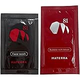 MATERRA 洗顔フォーム サンプル 1枚 化粧水サンプル1枚