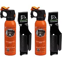 Amazon | 全熊種対応 UDAP 熊撃退スプレー 2本セット ホルスター付