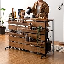 Amazon.co.jp: エア・リゾーム レンジ台 レンジラック キッチン