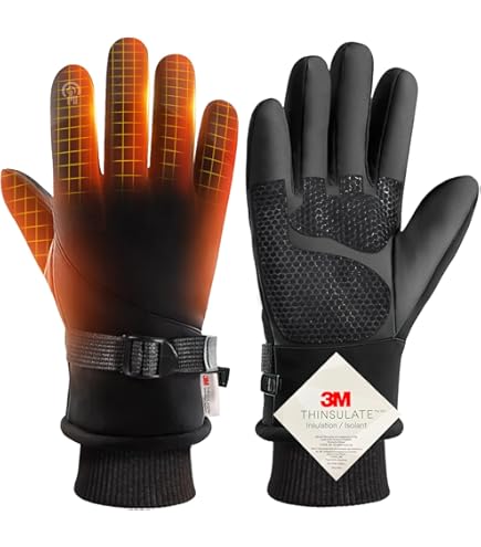 Amazon.co.jp: AKASO アウトドアグローブ 防寒グローブ 裏起毛 3M