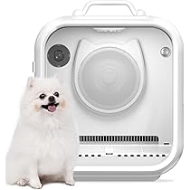 ペットドライルーム ドライハウス 63L 犬 猫 ドライヤー ホコリ エアシャワ Amazon | ペットドライルーム ドライヤー Totoro ball 小型犬 猫