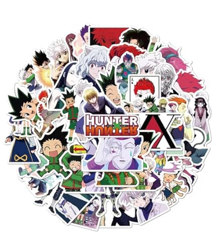 Amazon.co.jp: FORハンター×ハンター ステッカー 50枚セットシール