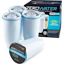 ZeroWater ZR-006 ポット型浄水器 22カップ　交換フィルター Amazon | ZeroWater 22カップ5段階水フィルターディスペンサー