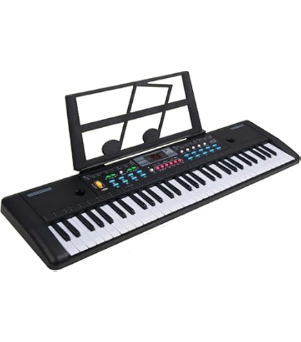 CASIO 光と音のシンセボード 61鍵 Amazon | 光った鍵盤をなぞるだけ！ガイド機能付き電子ピアノ