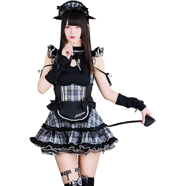 Amazon.co.jp: [Malymoon]制服 舞々悪魔 コラボ コスプレ 女子