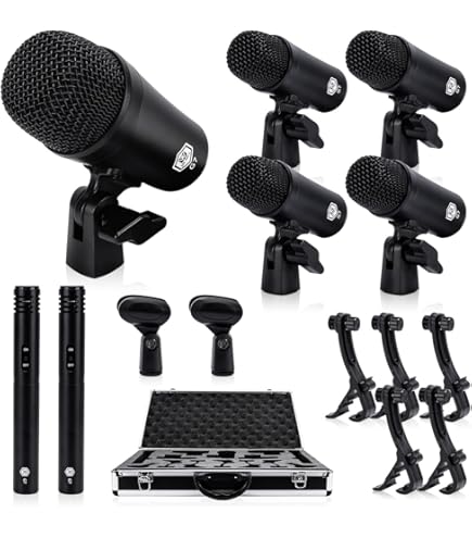 Amazon | SOLOMON MiCS LoFReQ Sub Microphone, Black by SOLOMON MiCS