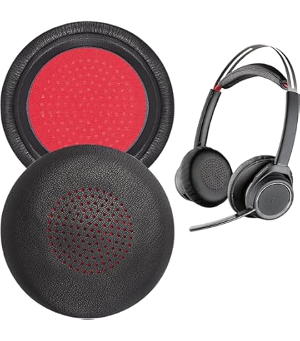 Amazon | Poly Voyager Focus UC 交換用イヤーパッド Plantronics B825