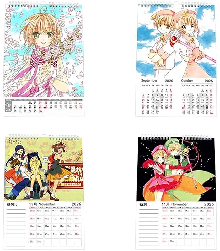 Amazon | カードキャプターさくら 壁掛けカレンダー 2026年