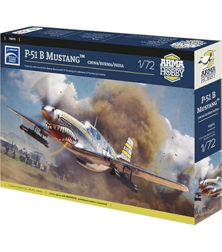 Amazon | ハセガワ 1/72 P-51B/C ムスタング エアレーサー 2機セット