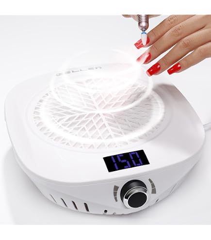 Amazon.co.jp: oui nails ウィネイルズ ネイルダストコレクター 集塵機