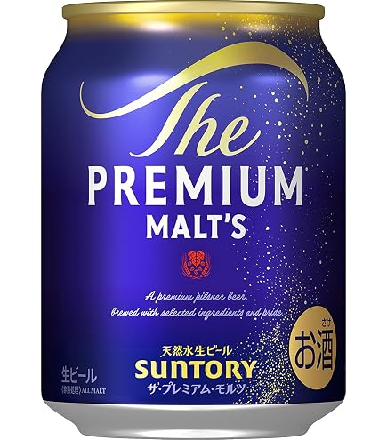 Amazon.co.jp: Suntory The Premium Malt 8.5 fl oz (250 ml) x 2