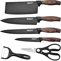 Amazon | 漁川 包丁セット 【6本セット】 【キッチンツール