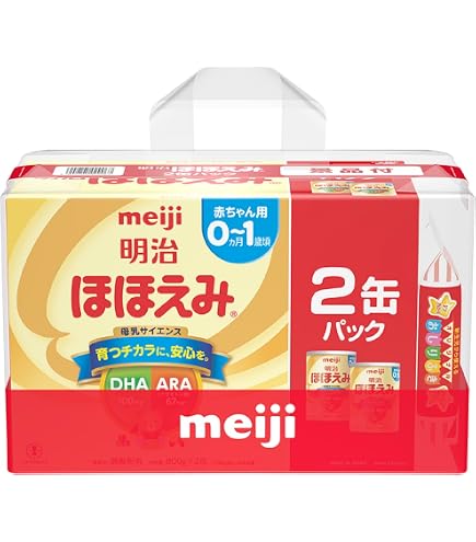 Amazon.co.jp: 明治ほほえみ2缶パック らくらくミルク 