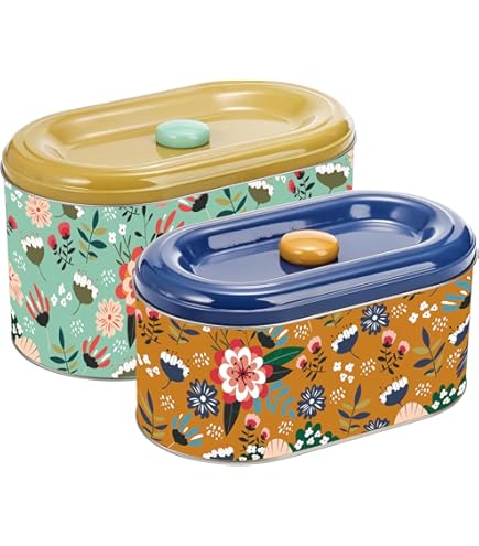 Amazon.co.jp: HOODANCOS 8個 家のブリキの箱 レトロな収納缶 ブリキの Amazon.co.jp: HOODANCOS 8個 家のブリキの箱 レトロな収納缶 ブリキの