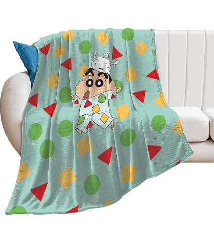 Amazon｜クレヨンしんちゃん 毛布 シングルブ 冬用 ランケット 大判