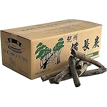 紀州備長炭　15kg箱入　ウバメガシ細丸 Amazon.co.jp: 紀州備長炭 半丸 15kg ウバメガシ 国産 和歌山