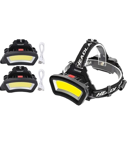 Amazon.co.jp: ヘッドライト 充電式 充電器 led 最強ルーメン led