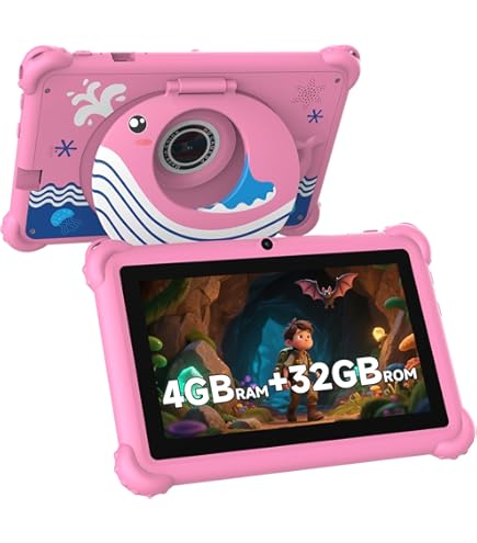 Amazon.co.jp: 10.1インチキッズタブレット対象年齢8~15歳、Android 15