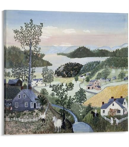 Amazon.co.jp: Grandma Moses◇グランマ・モーゼス◇【A Beautiful